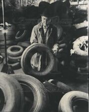 1972 Press Photo Michael Herman H H tire company picture