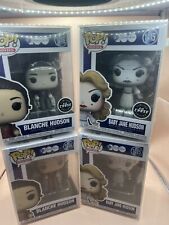 FUNKO POP BABY JANE HUDSON 1415 BLANCHE HUDSON 1416 REGULAR & CHASE SET OF FOUR picture