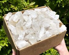 20 lb Wholesale Box Lot of CLEARANCE Natural Quartz Crystal Points (GREAT VALUE) picture