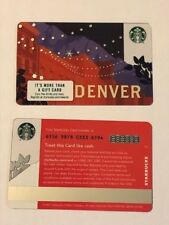 Starbucks Card 2018 Denver Limited Edition NEW Unused RARE picture