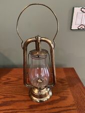 Rare Excellent Vintage Dietz & SG&L U.S.A. BRASS L.W. TUBULAR Lantern picture