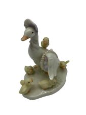 LENOX Figurine Mother Duck Ducklings SPRING EASTER Fariy Tale Whimsical picture