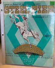 Vintage Atlantic City Steel Pier Souvenir Program Guide 1972 picture