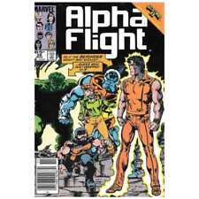 Alpha Flight #28 Newsstand 1983 series Marvel comics NM [m/ picture