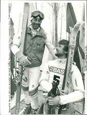 Ingemar Stenmark and Stig Strand in Borovets - Vintage Photograph 3167946 picture