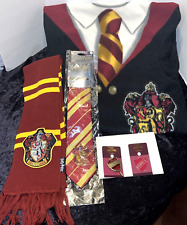 Harry Potter Gryffindor Lot: Snuggly, Kids Necktie, Scarf & 2 Rare Pins picture