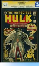Incredible Hulk 1 CGC 5.0 Stan Lee Signature Series picture
