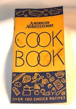 Vintage 1953 American Agriculturalist Cook Book Booklet Over 100 Recipes picture