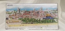 Sacred Jerusalem Panorama: 3D Colored Silver 950, Crafted Devotion - Handmade picture