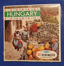 SEALED Vintage Sawyer's C665 E Hungary Budapest view-master Reels Packet picture
