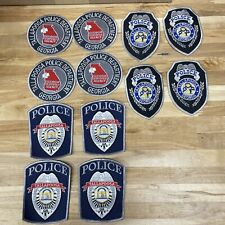 TALLAPOOSA GEORGIA POLICE SHOULDER PATCH GA LOT OF 12 picture