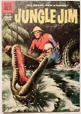Four Color #1020 Jungle Jim Comic Book | Golden Age .10 cent Cover Price 6.5 F+ picture