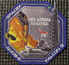 SPACEX FALCON 9 AMOS-6 MISSION PATCH - 3.5” picture