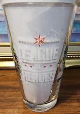 NOS Revolution Brewing League Of Heroes Collectible Drinking Glass MICROBREWERY  picture