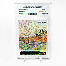 ORCHARD WITH CYPRESSES Card 2023 GleeBeeCo Holo Paint #CVND-L Limited to /49 picture