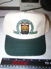 Vintage Lot of 2 BNSF Burlington Northern Santa Fe Hats one is Canvas NOS picture