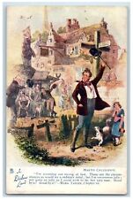 Dickens Land Martin Chuzzlewit Occasionally Presumption Oilette Tuck's Postcard picture