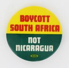 Boycott South Africa Not Nicaragua 1980 Sandinista Nelson Mandela Guerilla War picture