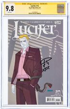 Tom Ellis Signed Lucifer #15 DC Vertigo Comic in NM/MINT condition SS CGC 9.8 picture