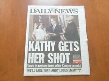 2021 AUGUST 25 NEW YORK DAILY NEWS NEWSPAPER - KATHY HOCHUL BECOMES NY GOVERNOR picture