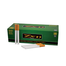 6 Box's + 1 Box Free, Zen Smoke Menthol Cigarette Filter Tubes 1400 Total Tubes picture