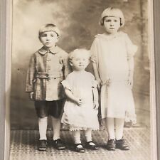Vintage 1920s Photo of Cute Children PAGE BOY Old Forge PA Wm. A. Denesavich picture