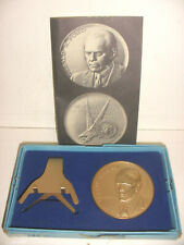 1974 Gerald R Ford Silver Inaugural Medal maco 24kt gold G/P on 999 Pure silver  picture