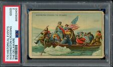 George Washington Crossing the Delaware 1910 T70 Historical Events PSA 2 Good picture