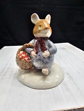 Brambly Hedge Wilfred Carries the Picnic 2000  Figurine by Royal Doulton DBH 34 picture
