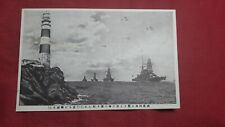 SALE Postcard Japan Imperial Navy Battleship Fleet Aircraft Ship Photo 1934 picture
