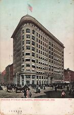 Indiana Pythian Building, Indianapolis, Indiana Vintage Undivided Back Postcard picture