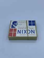 1972 Nixon for President Campaign Box Still Sealed With Tax Seal USA picture