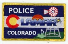 COLORADO CO LAMAR POLICE NICE STATE SHAPED SHOULDER PATCH SHERIFF picture