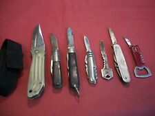 Pocket Knife Lot of 7 Assorted Pieces picture