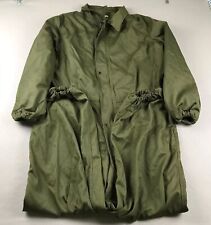 Military Mechanics Coveralls Mens Large Army Green Full Zip Cold Weather Uniform picture