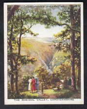 1938 GREAT BRITAIN HOLIDAYS Card THE RHEIDOL VALLEY, CARDIGANSHIRE picture