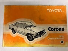 Old Original 1976 Toyota Corona Owners Manual picture