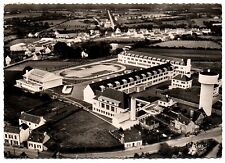 CPSM GF 29 - SCAER (Finistère) Aerial view of the Joliot-Curie School Group and picture