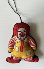 Vintage 1970s/80s McDonalds Ronald McDonald Plush Promotional Ornament Figure 4