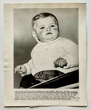 1961 Chubby Baby Prince Andrew Royal Family Birthday VTG Press Photo Wirephoto picture