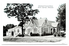 Postcard Olmstead Funeral Home Heber Springs AR  #6B338 Pub Griffin Drug Co. picture