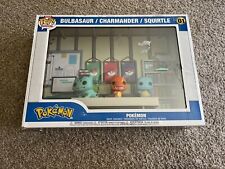 Funko Pop Deluxe Moments Pokemon Bulbasaur Charmander Squirtle #01 *Damaged* picture