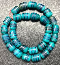 Vintage African Style Fancy Glass Beads Strands Genuine Beats picture