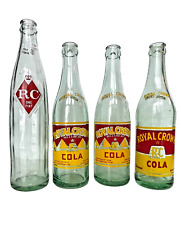 RC COLA 12 oz. & 16oz. Vintage Bottles 1936 & 1967 picture