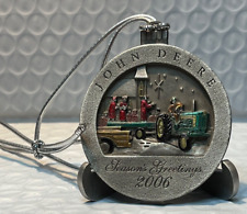 2006 John Deere Pewter Christmas Ornament   -  #75 picture