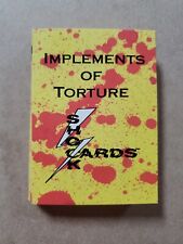 Vintage 1992 Implements of Torture Shock Trading Cards 36 Cards  picture