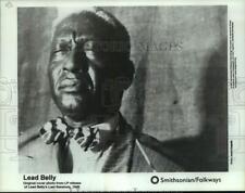 1949 Press Photo Lead Belly, original photo from LP release of Last Sessions. picture