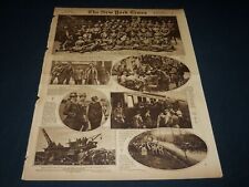 1918 JUNE 16 NEW YORK TIMES PICTURE SECTION - J. G. BENNETT FUNERAL - NT 8822 picture