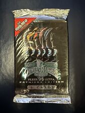 1995 ULTRA MIGHTY MORPHIN POWER RANGERS PREMIER PACK SEALED-8 CARDS MINT picture