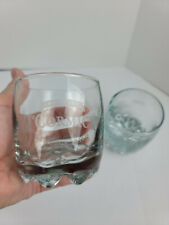 2 McCormick Genuine Whiskey Glasses Imported Etched Tumbler picture